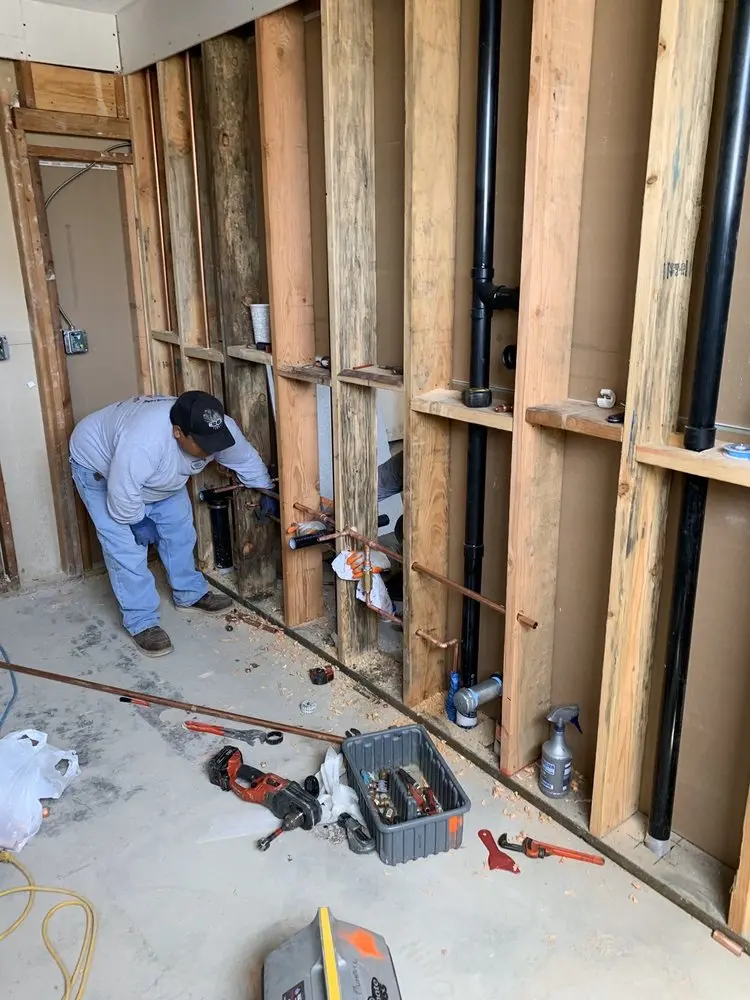 Commercial rough-in plumbing for Gas Line Repair in Buffalo Mills